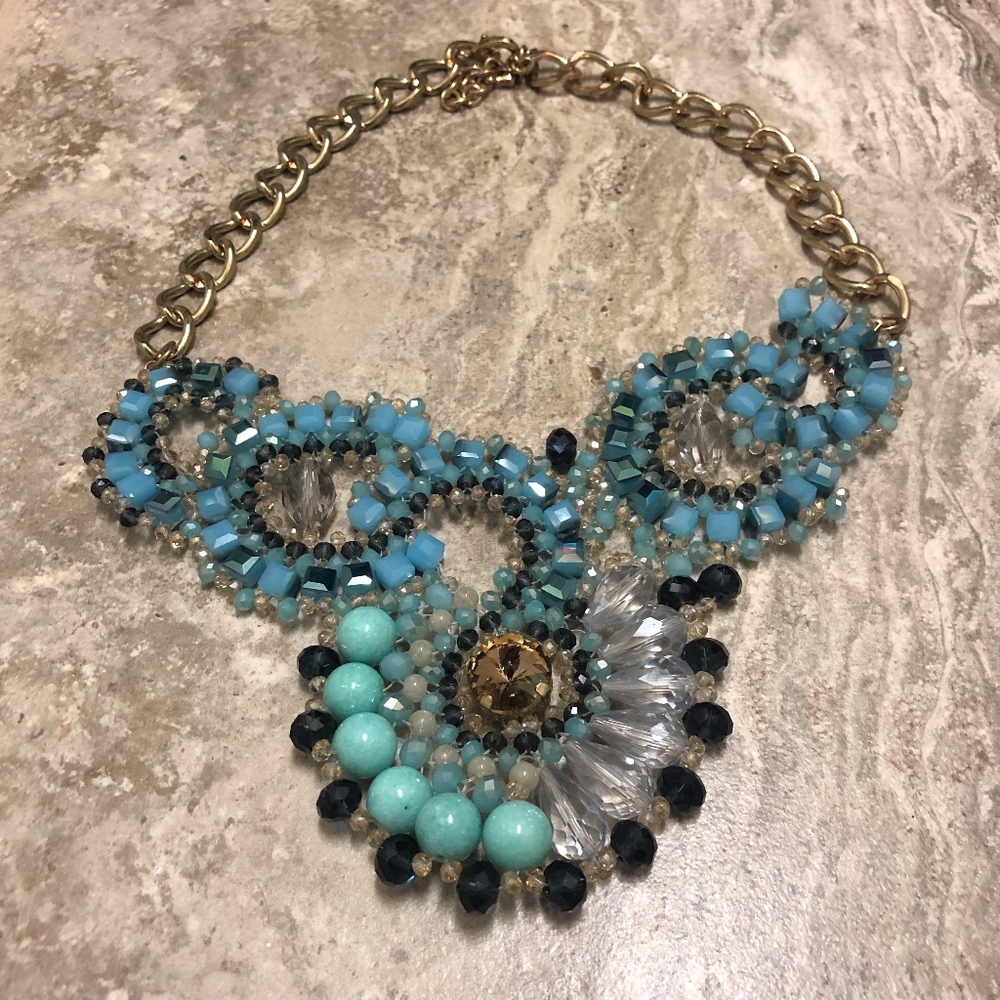 Turquoise Statement Necklace